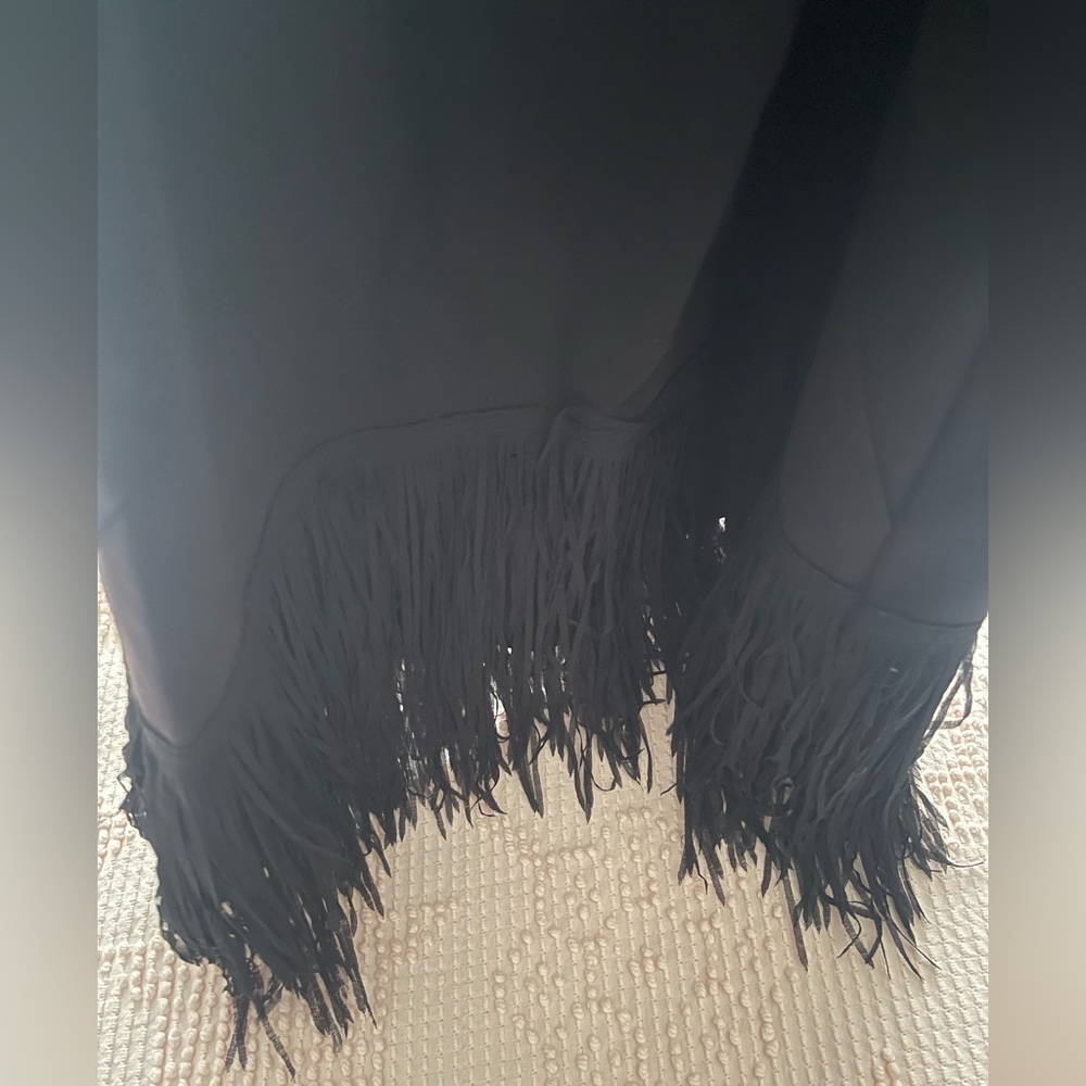 J.Crew Collection Fringe Trim Tank Top. - Picture 5 of 11